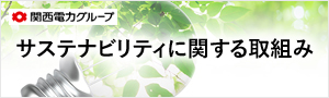 関西電力グループ サステナビリティに関する取組み